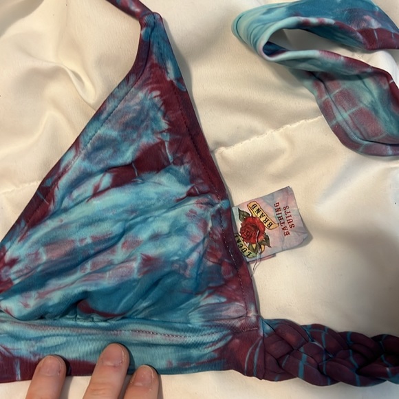 Lucky brand tie dye bikini - Picture 2 of 6